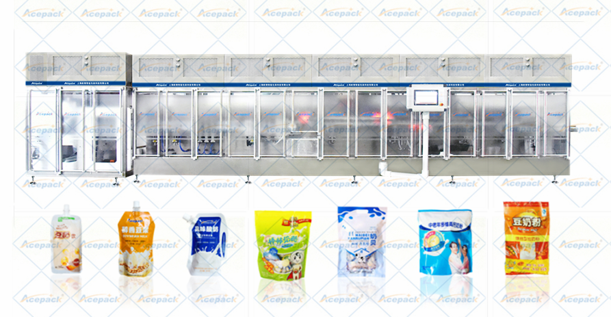 超潔凈乳品包裝機(jī) 超潔凈乳品包裝機(jī)圖片