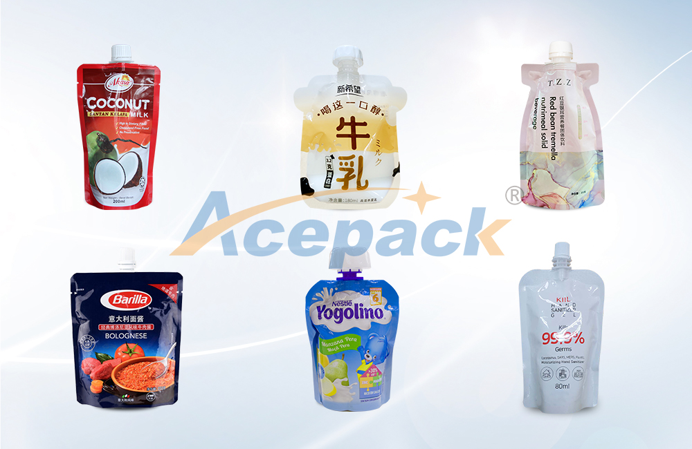 吸嘴袋包裝機(jī)包裝樣袋 吸嘴袋包裝機(jī)包裝樣袋